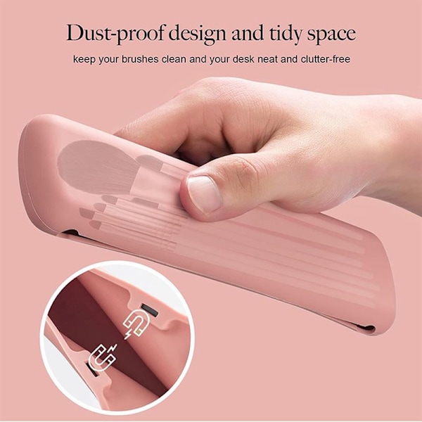 TECHNIQUE PRO SILICONE TRAVEL MAKEUP BRUSH CASE HÅLLARE
