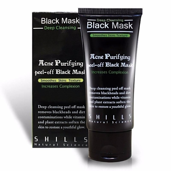 Shills Black Mask Purifying Peel-off Mask - För pormaskar, akne, oren hud