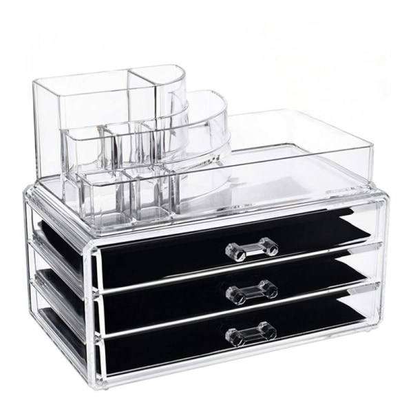 UNIQ Sminkförvaring Makeup Organizer - 3 lådor SF-1303