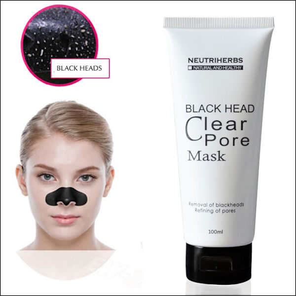 Black Mask - ansiktsmask mot pormaskar 60 ml