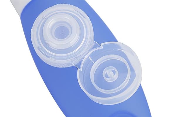 Återanvändbara Resflaskor i Silikon 4-pack (4 x 90 ml) för Schampo och Lotion