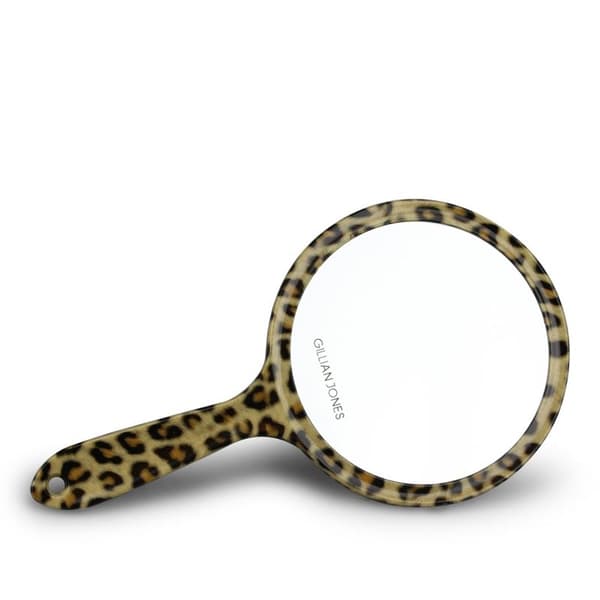 Gillian Jones Leopard Mirror kaksipuolinen käsipeili