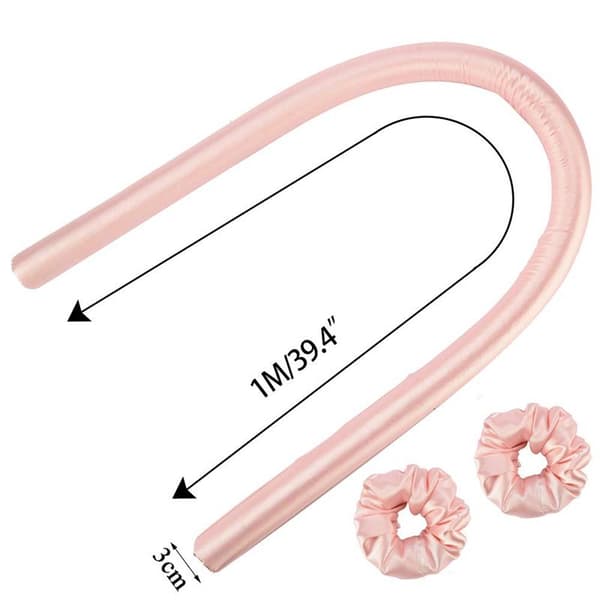 Varmeløs hårkrøller - Pink