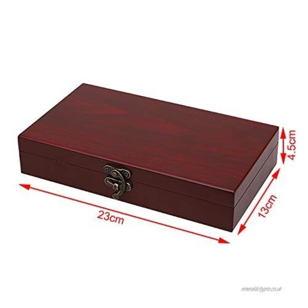 UNIQ Vinset - Exklusiv Lyx Gift Box i trä - 5 set