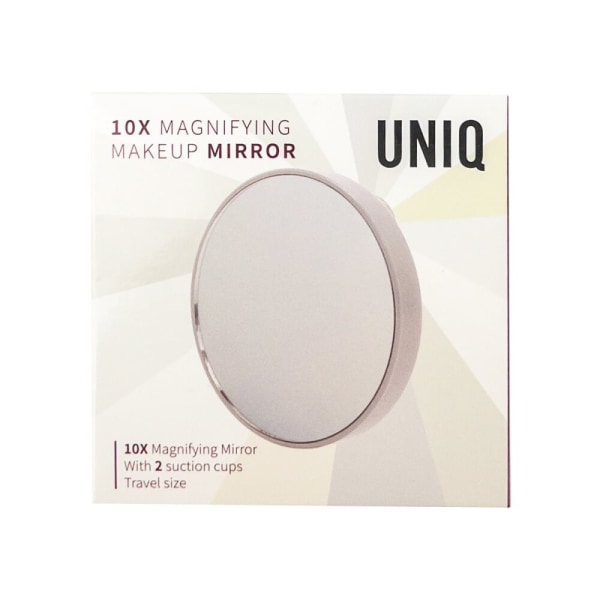 UNIQ Mini Spegel 5X förstoring + sugkoppar - Vit