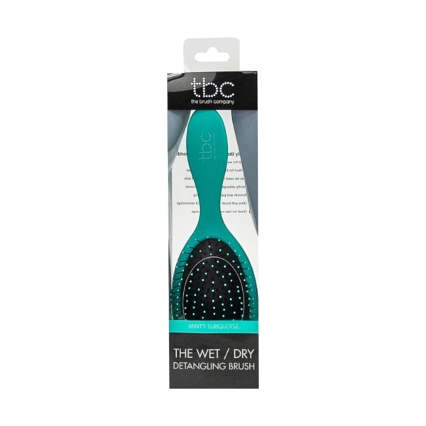 TBC® The Wet & Dry Brush hårborste - Turkos