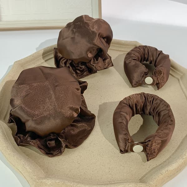 SOHO Heatless Flexi Rod Buns Brun - Värmefria Lockar