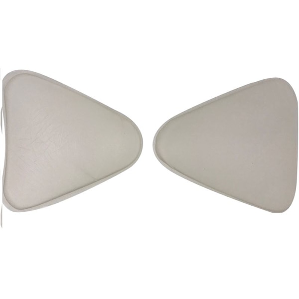 BH-inlägg i genomskinlig silikon - Classic Triangular (2 x 90 gram)