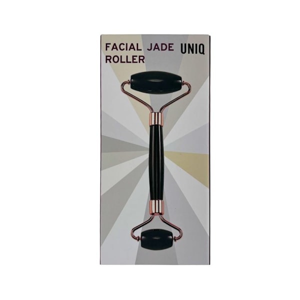 UNIQ Jade roller - Ansiktsrullar för vacker hud - Svart