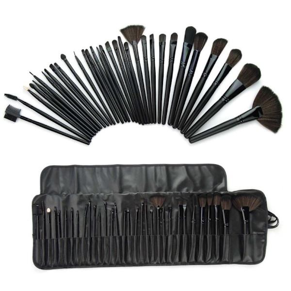 Technique PRO®  32 st. Sminkborstar Set - Svart
