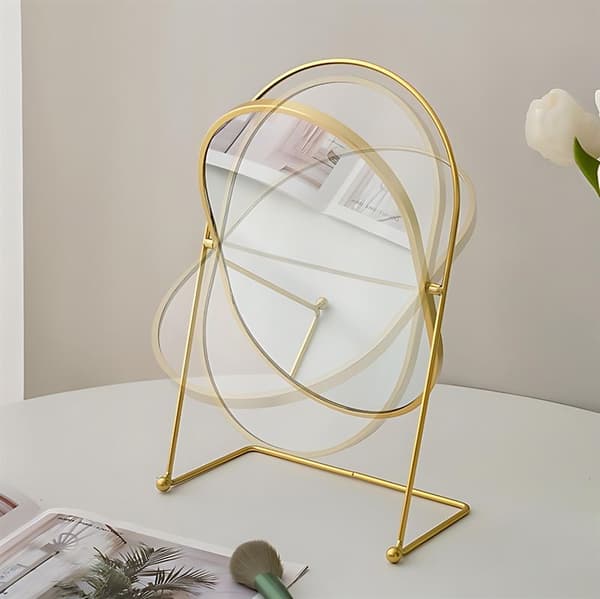 UNIQ Oval Lux Bordspeil - Gull