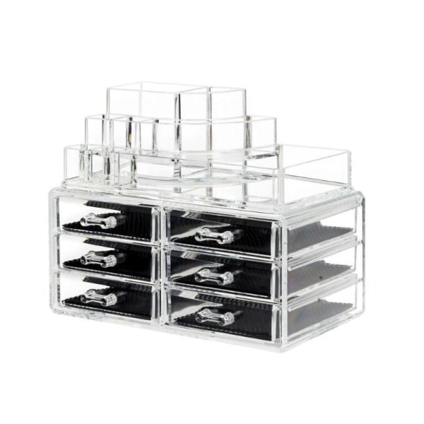 UNIQ Makeup Organizer med 6 lådor - U340