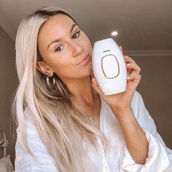 UNIQ IPL Laser Permanent hårfjerner - hvit
