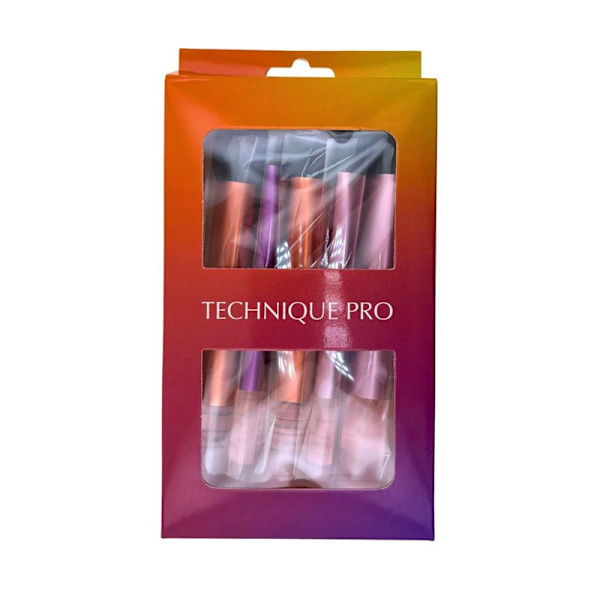 Technique PRO Glam Sminkborstset - 7 delar