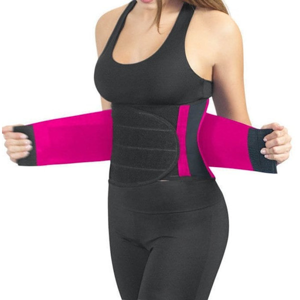 Ava® Waist Trainer borrelås - Rosa