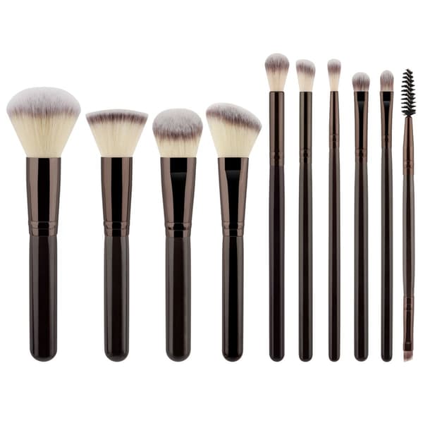 Technique PRO Coffee Crush Sminkborstar Set - 10 st