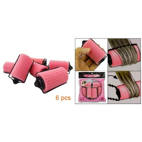 Magic Foam Rollers Hårrullar för Lockar 35 mm - 6-pack