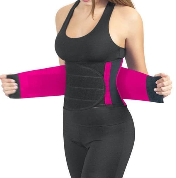 Ava® Waist Trainer borrelås - Rosa