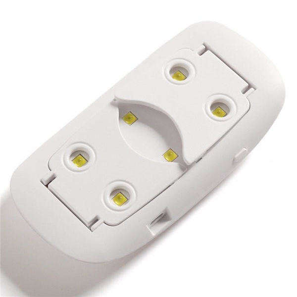 Kompakt LED-negletørker