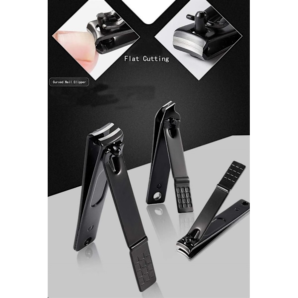 UNIQ Grooming Set 15 delar - Naglar, fötter, ansikte & ögonbryn