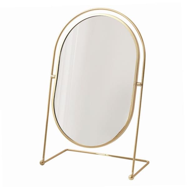 UNIQ Oval Lux Bordspeil - Gull