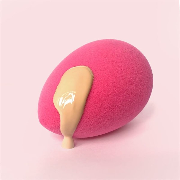 TECHNIQUE PRO BLENDER MAKEUP SPONGE PINK (TEARDROP SMINKSVAMP)