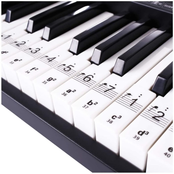 Node klistermärken för piano / keyboard pianotangenter