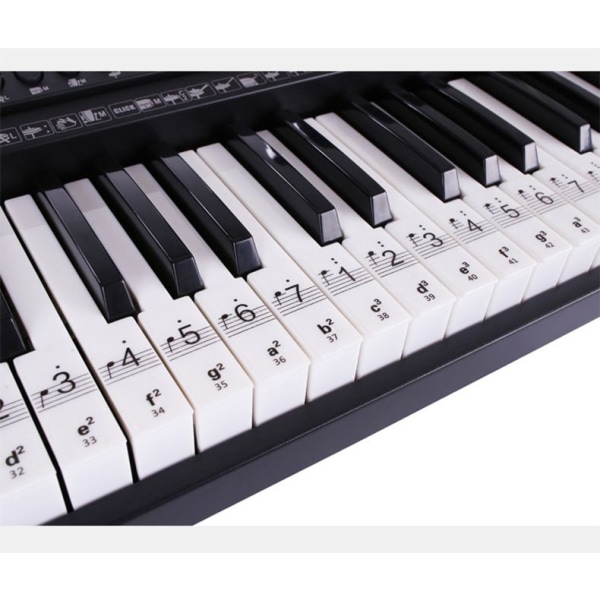 Node klistermärken för piano / keyboard pianotangenter