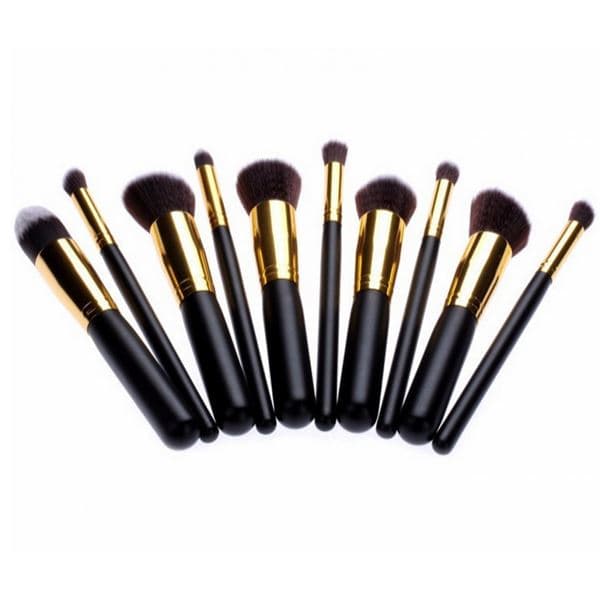 Technique PRO Sminkborstar Gold Edition - 10-pack