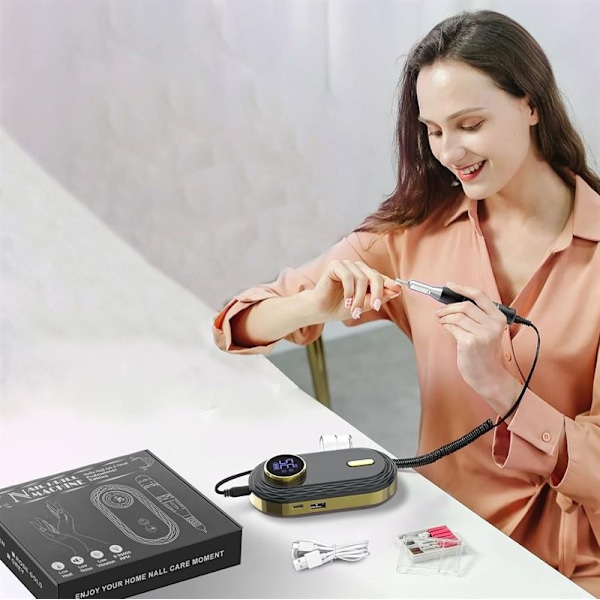 UNIQ Pro Wizard elektrisk nagelfil (35.000 varv/min)