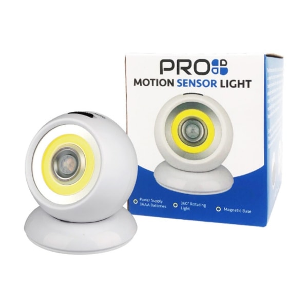 Sensorstyrd trådlös LED belysning 360 - Sensor Light, vit