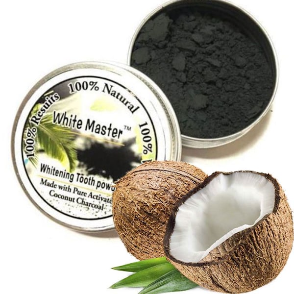 Whitening Master Coco Coal Teeth Whitening - svart tandkräm med aktivt kol (20 g)