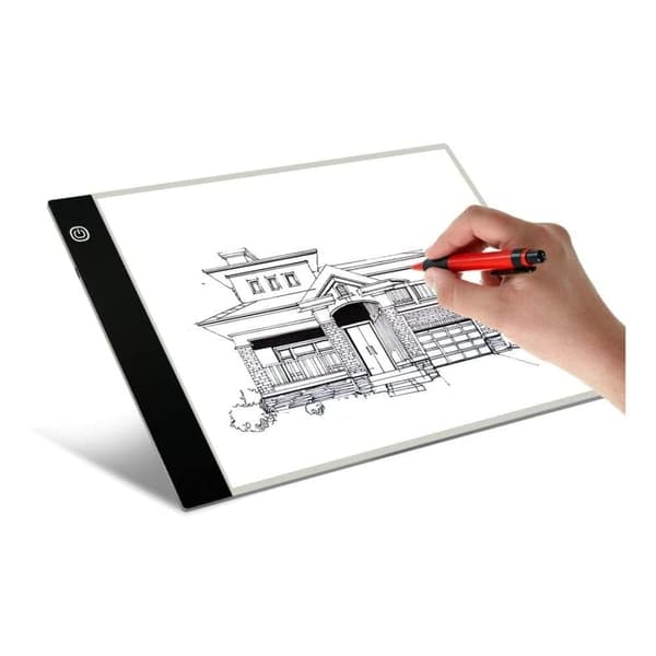 LED Ritplatta A4 ljusbord med USB