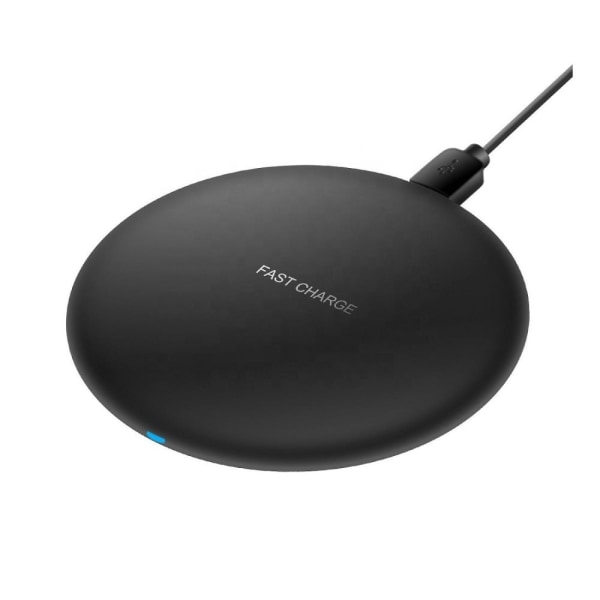 Qi Fast Charge Wireless Charger - Svart