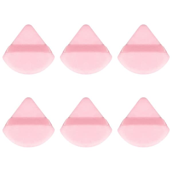 Technique PRO Triangulära Puderpuffar för Smink 6-pack