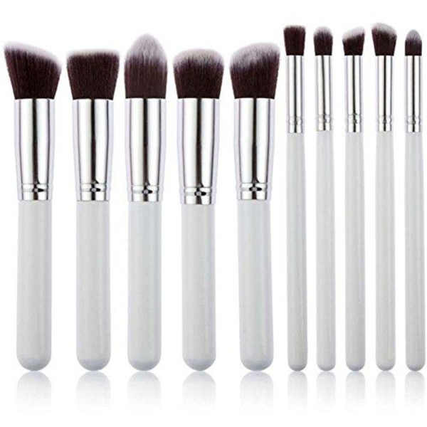 TECHNIQUE PRO MAKEUP BRUSHES, SILVER EDITION - 10 ST