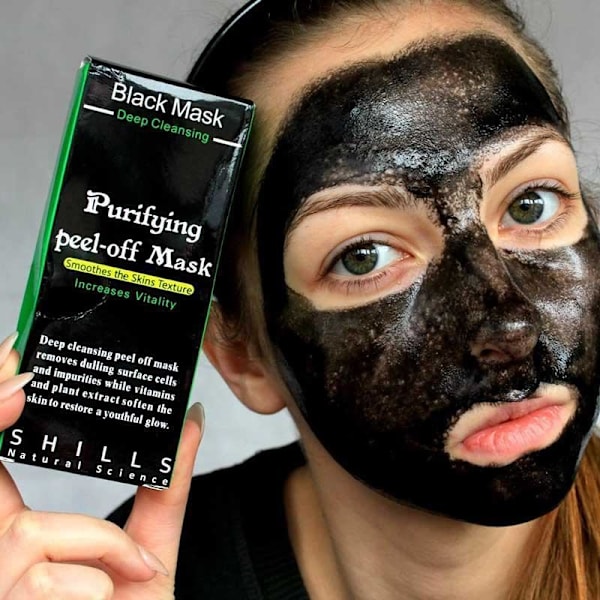 Shills Black Mask Purifying Peel-off Mask - För pormaskar, akne, oren hud