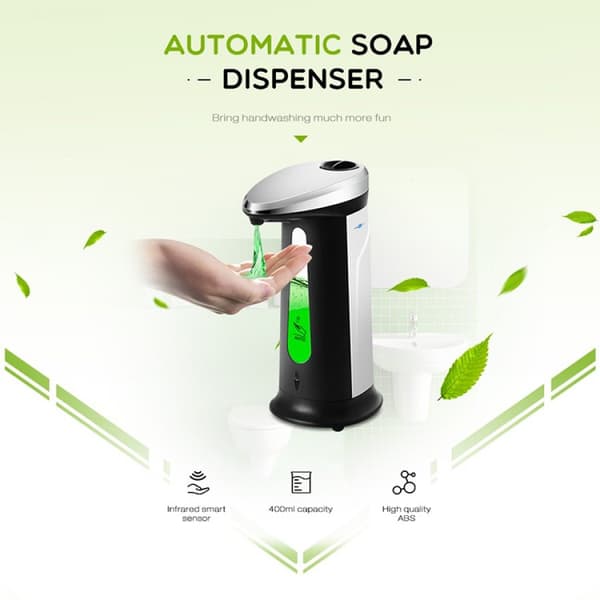 Automatisk tvålpump (kan också användas till handsprit)