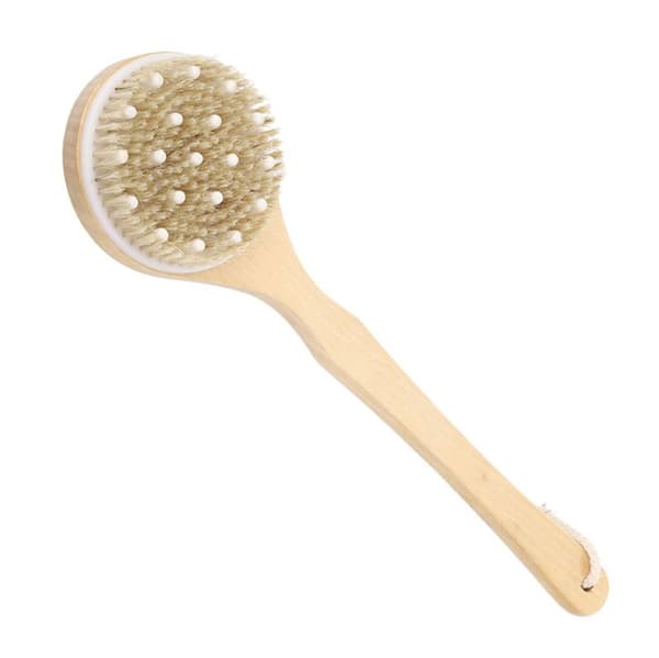 UNIQ Badebørste med Massageknopper og Langt Skaft 41.5x11cm