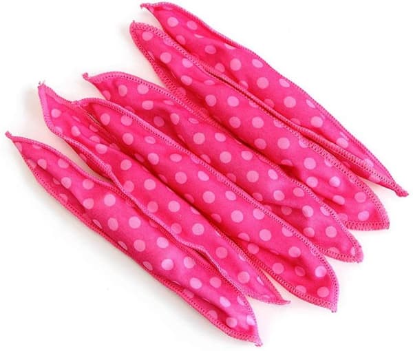 Magic Sponge Curlers - Lämpövapaat Papiljotit, Vaaleanpunainen 20 kpl