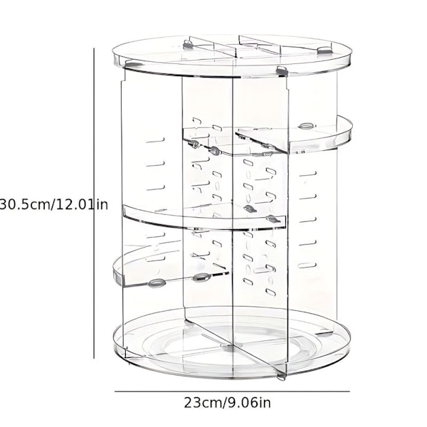 UNIQ 360 GRADER ROTERANDE ORGANIZER - FÖRVARINGSLÖSNING - KLAR