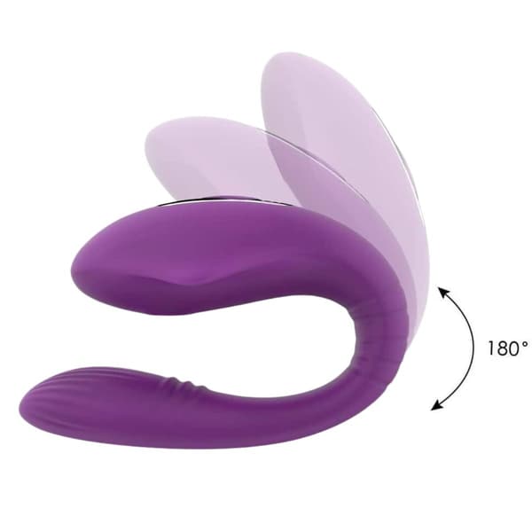 Intimia G-punkt dobbelt U-formet vibrator