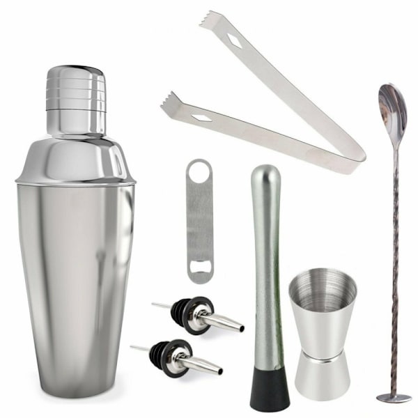 Cocktail Shaker Set - 8 delar