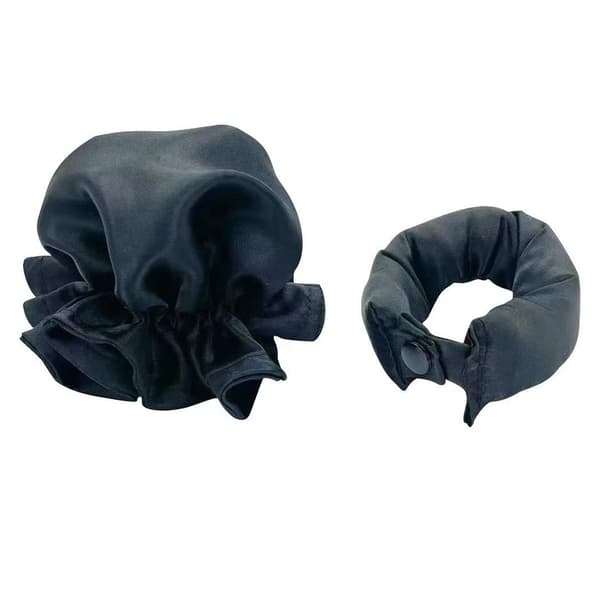 SOHO Heatless Flexi Rod Buns Svart - Varmefrie Krøller