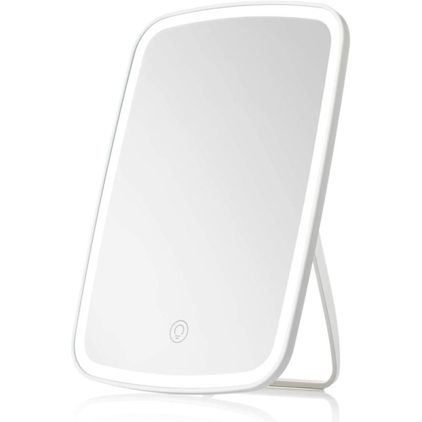 UNIQ Sminkspegel med justerbart LED-ljus - vit