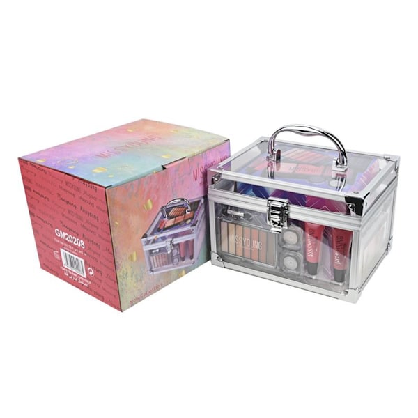 Miss Young Mega box makeup set i transparent låda - GM20208