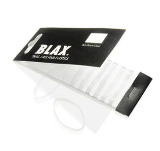 BLAX Hårsnoddar Clear Transparent 4 mm (8-pack)