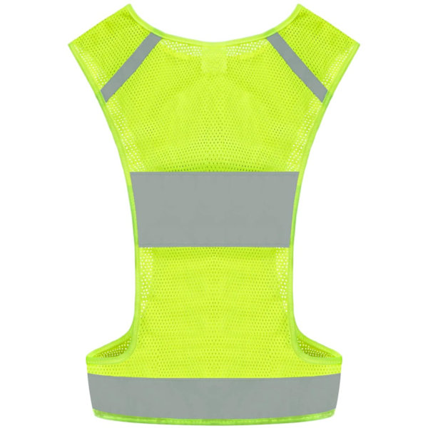 Refleksvest med 2 bånd