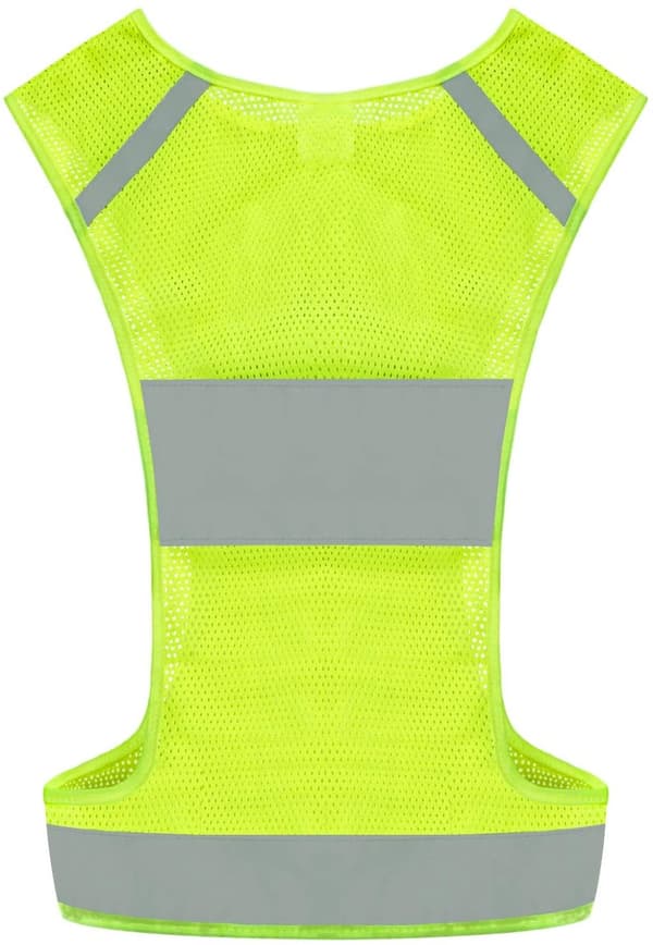 Reflekterende vest med 2 bånd