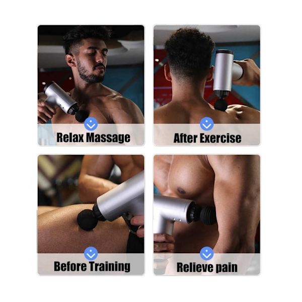 PRO Massagepistol - effektiv massage av muskler och leder